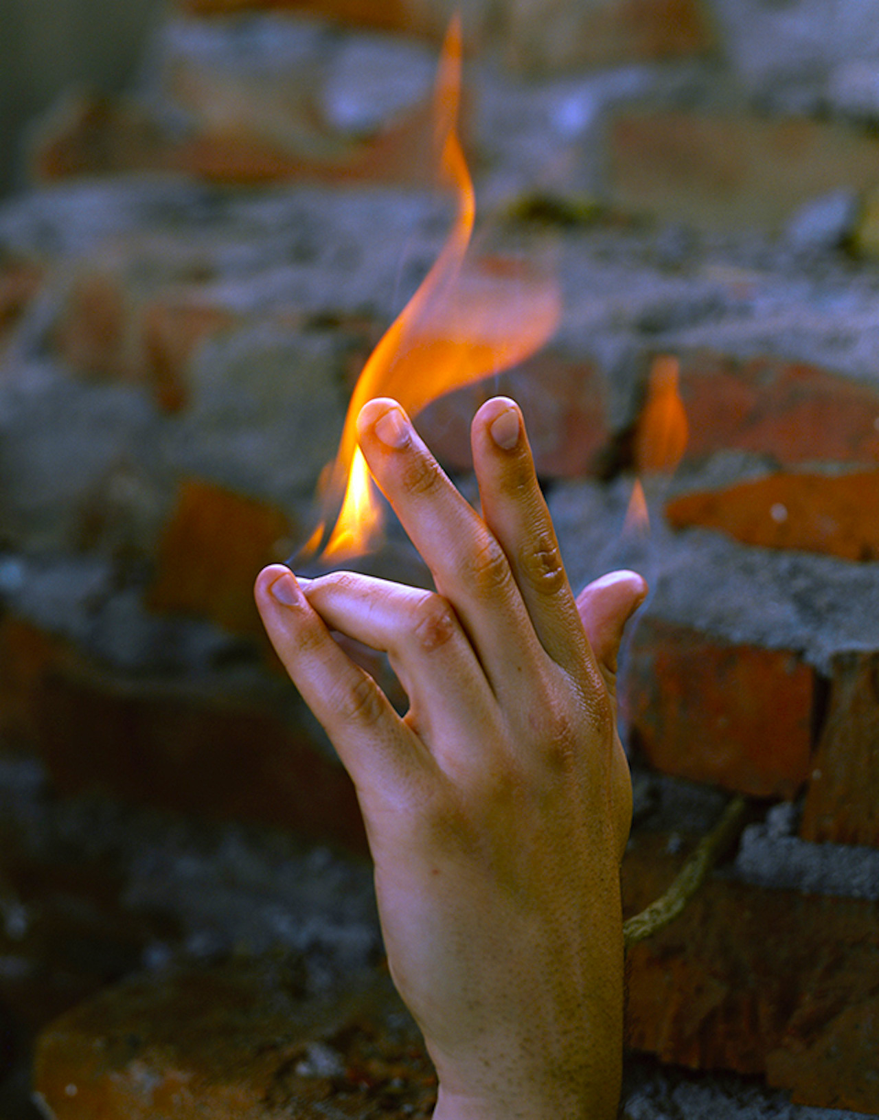 Hand on Fire by Torbjørn Rødland